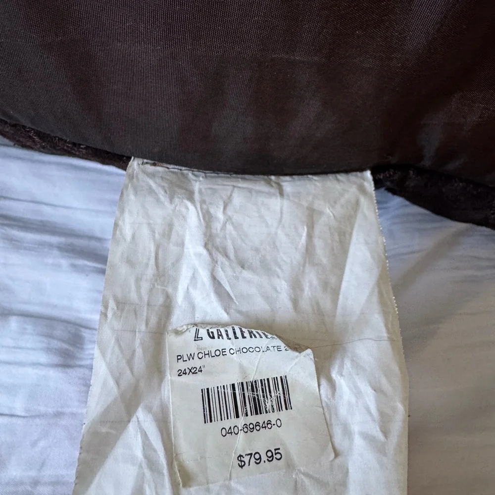 Pair of Z Gallerie Pillow Covers 24x24